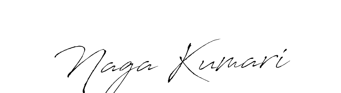 Create a beautiful signature design for name Naga Kumari. With this signature (Antro_Vectra) fonts, you can make a handwritten signature for free. Naga Kumari signature style 6 images and pictures png
