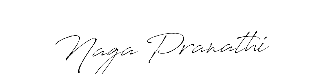 Design your own signature with our free online signature maker. With this signature software, you can create a handwritten (Antro_Vectra) signature for name Naga Pranathi. Naga Pranathi signature style 6 images and pictures png