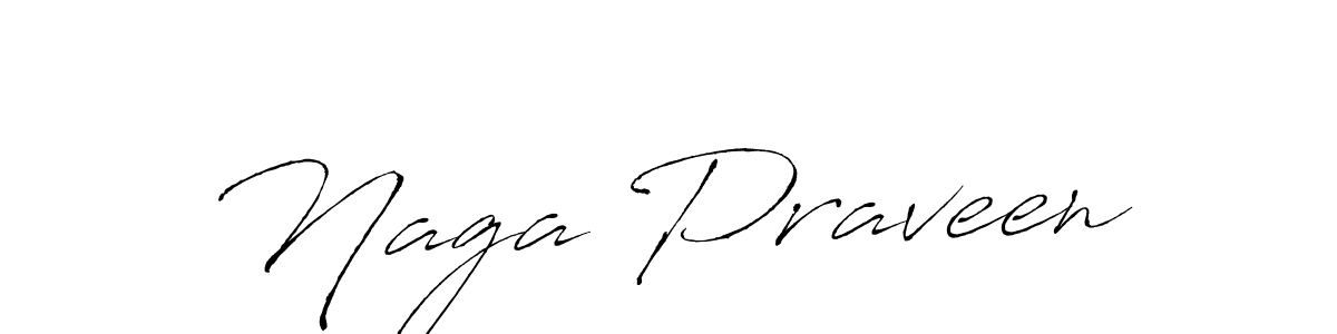 Design your own signature with our free online signature maker. With this signature software, you can create a handwritten (Antro_Vectra) signature for name Naga Praveen. Naga Praveen signature style 6 images and pictures png
