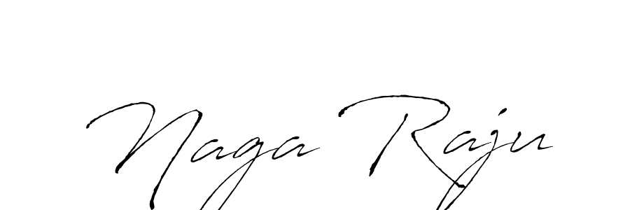 Design your own signature with our free online signature maker. With this signature software, you can create a handwritten (Antro_Vectra) signature for name Naga Raju. Naga Raju signature style 6 images and pictures png