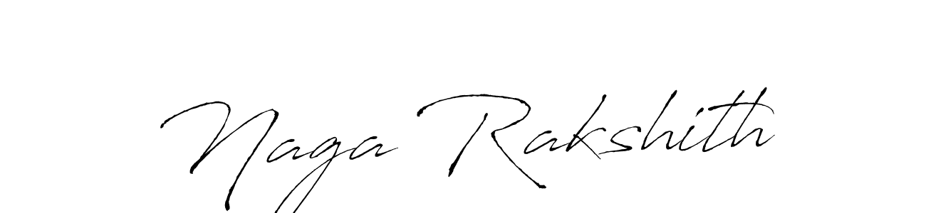 Also we have Naga Rakshith name is the best signature style. Create professional handwritten signature collection using Antro_Vectra autograph style. Naga Rakshith signature style 6 images and pictures png