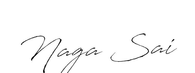 How to make Naga Sai signature? Antro_Vectra is a professional autograph style. Create handwritten signature for Naga Sai name. Naga Sai signature style 6 images and pictures png