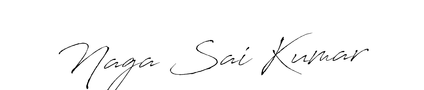 Naga Sai Kumar stylish signature style. Best Handwritten Sign (Antro_Vectra) for my name. Handwritten Signature Collection Ideas for my name Naga Sai Kumar. Naga Sai Kumar signature style 6 images and pictures png