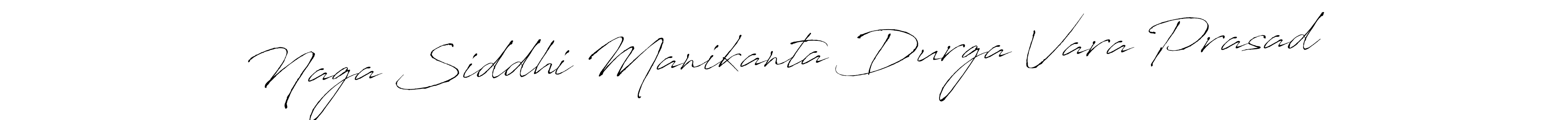 Antro_Vectra is a professional signature style that is perfect for those who want to add a touch of class to their signature. It is also a great choice for those who want to make their signature more unique. Get Naga Siddhi Manikanta Durga Vara Prasad name to fancy signature for free. Naga Siddhi Manikanta Durga Vara Prasad signature style 6 images and pictures png