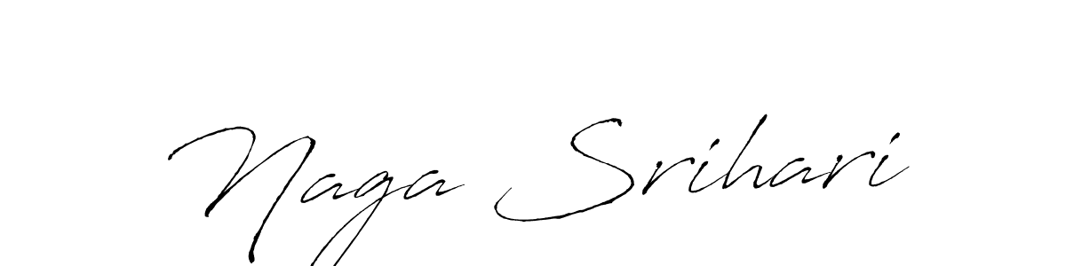 How to make Naga Srihari signature? Antro_Vectra is a professional autograph style. Create handwritten signature for Naga Srihari name. Naga Srihari signature style 6 images and pictures png