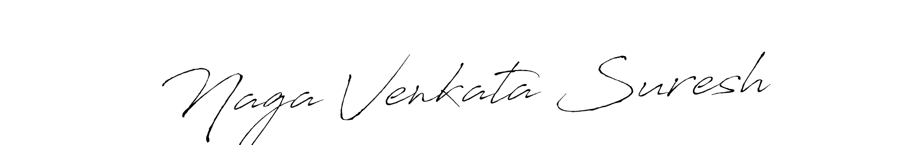 Also we have Naga Venkata Suresh name is the best signature style. Create professional handwritten signature collection using Antro_Vectra autograph style. Naga Venkata Suresh signature style 6 images and pictures png