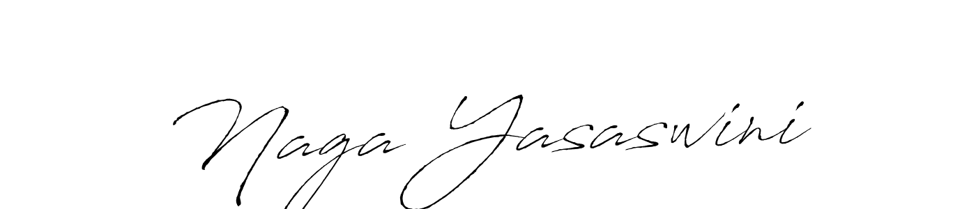 Also You can easily find your signature by using the search form. We will create Naga Yasaswini name handwritten signature images for you free of cost using Antro_Vectra sign style. Naga Yasaswini signature style 6 images and pictures png