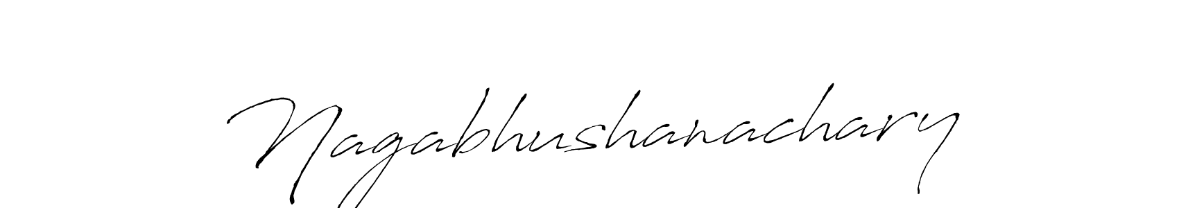 Also we have Nagabhushanachary name is the best signature style. Create professional handwritten signature collection using Antro_Vectra autograph style. Nagabhushanachary signature style 6 images and pictures png