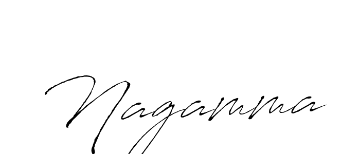 Design your own signature with our free online signature maker. With this signature software, you can create a handwritten (Antro_Vectra) signature for name Nagamma. Nagamma signature style 6 images and pictures png