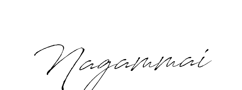 Create a beautiful signature design for name Nagammai. With this signature (Antro_Vectra) fonts, you can make a handwritten signature for free. Nagammai signature style 6 images and pictures png