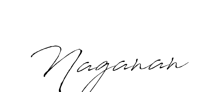 Naganan stylish signature style. Best Handwritten Sign (Antro_Vectra) for my name. Handwritten Signature Collection Ideas for my name Naganan. Naganan signature style 6 images and pictures png
