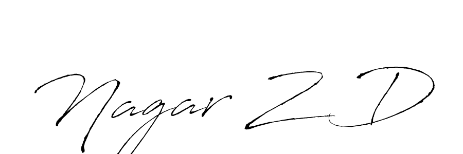 You should practise on your own different ways (Antro_Vectra) to write your name (Nagar Z D) in signature. don't let someone else do it for you. Nagar Z D signature style 6 images and pictures png