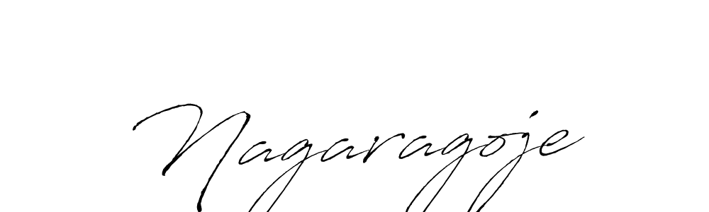 How to make Nagaragoje signature? Antro_Vectra is a professional autograph style. Create handwritten signature for Nagaragoje name. Nagaragoje signature style 6 images and pictures png