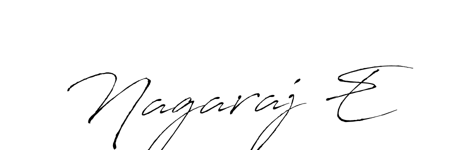 It looks lik you need a new signature style for name Nagaraj E. Design unique handwritten (Antro_Vectra) signature with our free signature maker in just a few clicks. Nagaraj E signature style 6 images and pictures png