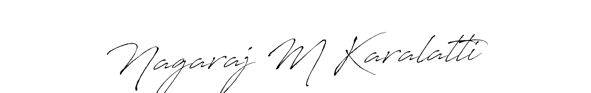 Also we have Nagaraj M Karalatti name is the best signature style. Create professional handwritten signature collection using Antro_Vectra autograph style. Nagaraj M Karalatti signature style 6 images and pictures png