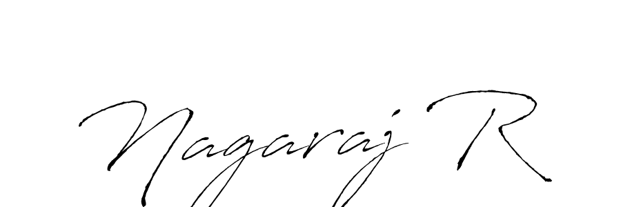 Use a signature maker to create a handwritten signature online. With this signature software, you can design (Antro_Vectra) your own signature for name Nagaraj R. Nagaraj R signature style 6 images and pictures png