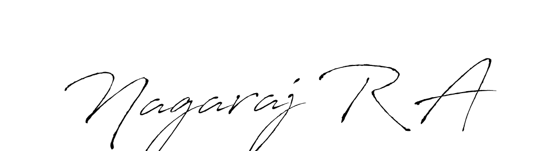 How to make Nagaraj R A signature? Antro_Vectra is a professional autograph style. Create handwritten signature for Nagaraj R A name. Nagaraj R A signature style 6 images and pictures png