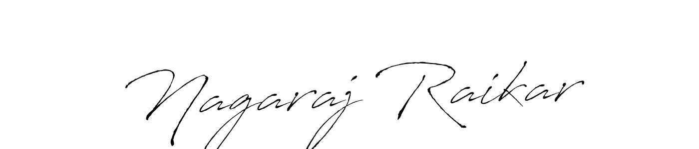 Make a beautiful signature design for name Nagaraj Raikar. With this signature (Antro_Vectra) style, you can create a handwritten signature for free. Nagaraj Raikar signature style 6 images and pictures png