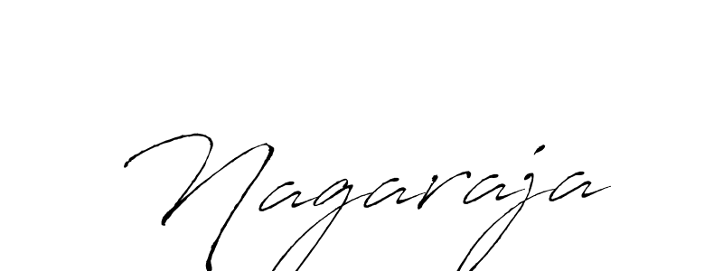 Make a beautiful signature design for name Nagaraja. With this signature (Antro_Vectra) style, you can create a handwritten signature for free. Nagaraja signature style 6 images and pictures png