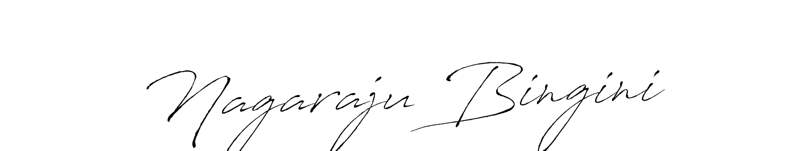 How to make Nagaraju Bingini signature? Antro_Vectra is a professional autograph style. Create handwritten signature for Nagaraju Bingini name. Nagaraju Bingini signature style 6 images and pictures png