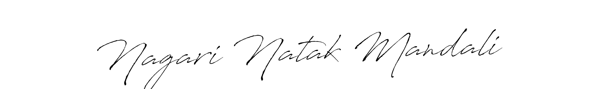Similarly Antro_Vectra is the best handwritten signature design. Signature creator online .You can use it as an online autograph creator for name Nagari Natak Mandali. Nagari Natak Mandali signature style 6 images and pictures png