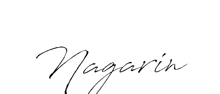 How to make Nagarin signature? Antro_Vectra is a professional autograph style. Create handwritten signature for Nagarin name. Nagarin signature style 6 images and pictures png