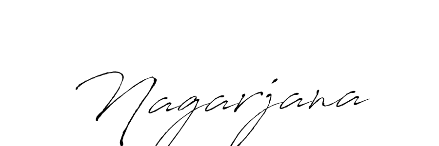 How to make Nagarjana name signature. Use Antro_Vectra style for creating short signs online. This is the latest handwritten sign. Nagarjana signature style 6 images and pictures png