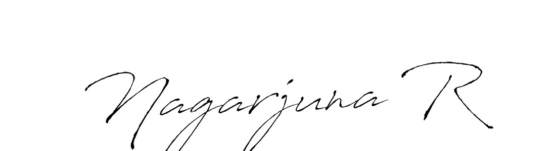 Best and Professional Signature Style for Nagarjuna R. Antro_Vectra Best Signature Style Collection. Nagarjuna R signature style 6 images and pictures png