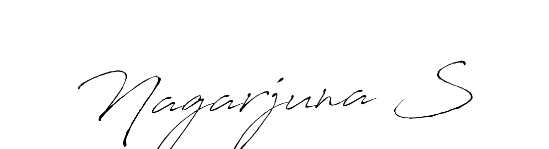Also we have Nagarjuna S name is the best signature style. Create professional handwritten signature collection using Antro_Vectra autograph style. Nagarjuna S signature style 6 images and pictures png