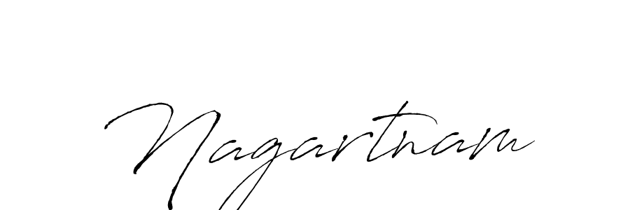 Use a signature maker to create a handwritten signature online. With this signature software, you can design (Antro_Vectra) your own signature for name Nagartnam. Nagartnam signature style 6 images and pictures png