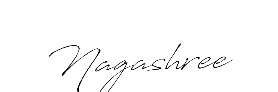 Nagashree stylish signature style. Best Handwritten Sign (Antro_Vectra) for my name. Handwritten Signature Collection Ideas for my name Nagashree. Nagashree signature style 6 images and pictures png