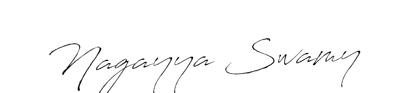 Also we have Nagayya Swamy name is the best signature style. Create professional handwritten signature collection using Antro_Vectra autograph style. Nagayya Swamy signature style 6 images and pictures png