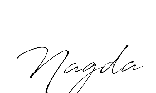 Design your own signature with our free online signature maker. With this signature software, you can create a handwritten (Antro_Vectra) signature for name Nagda. Nagda signature style 6 images and pictures png