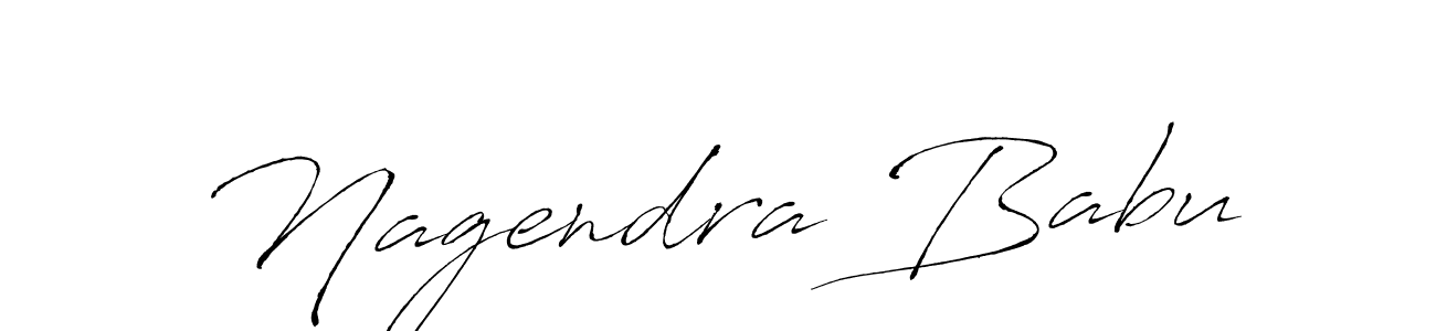 Nagendra Babu stylish signature style. Best Handwritten Sign (Antro_Vectra) for my name. Handwritten Signature Collection Ideas for my name Nagendra Babu. Nagendra Babu signature style 6 images and pictures png