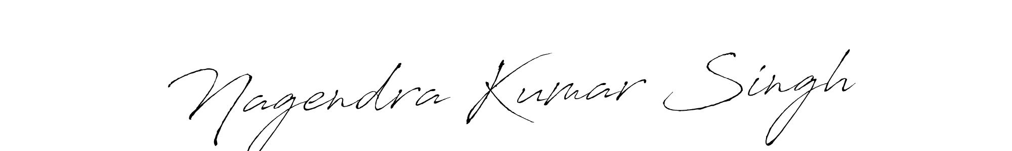 You should practise on your own different ways (Antro_Vectra) to write your name (Nagendra Kumar Singh) in signature. don't let someone else do it for you. Nagendra Kumar Singh signature style 6 images and pictures png