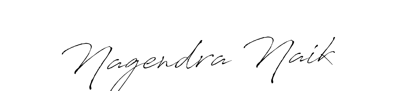 Make a beautiful signature design for name Nagendra Naik. With this signature (Antro_Vectra) style, you can create a handwritten signature for free. Nagendra Naik signature style 6 images and pictures png