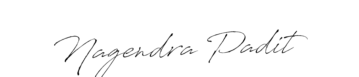 Use a signature maker to create a handwritten signature online. With this signature software, you can design (Antro_Vectra) your own signature for name Nagendra Padit. Nagendra Padit signature style 6 images and pictures png