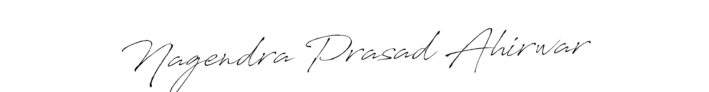 How to make Nagendra Prasad Ahirwar signature? Antro_Vectra is a professional autograph style. Create handwritten signature for Nagendra Prasad Ahirwar name. Nagendra Prasad Ahirwar signature style 6 images and pictures png