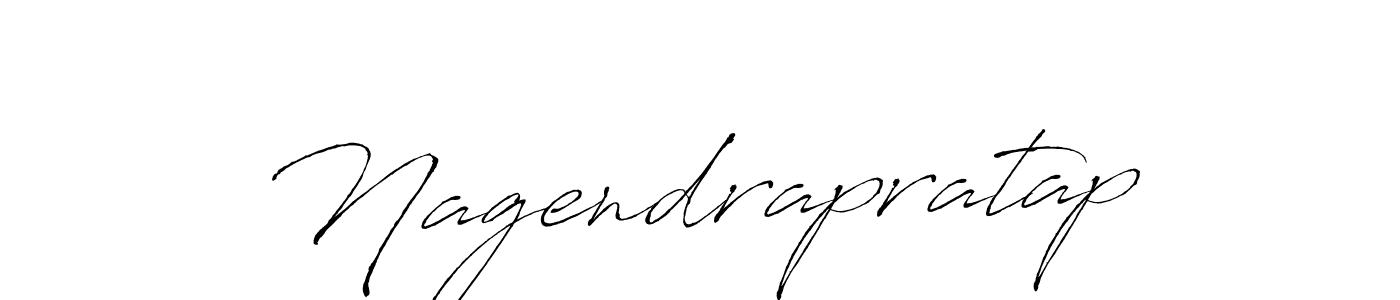 How to make Nagendrapratap name signature. Use Antro_Vectra style for creating short signs online. This is the latest handwritten sign. Nagendrapratap signature style 6 images and pictures png