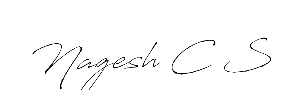 It looks lik you need a new signature style for name Nagesh C S. Design unique handwritten (Antro_Vectra) signature with our free signature maker in just a few clicks. Nagesh C S signature style 6 images and pictures png