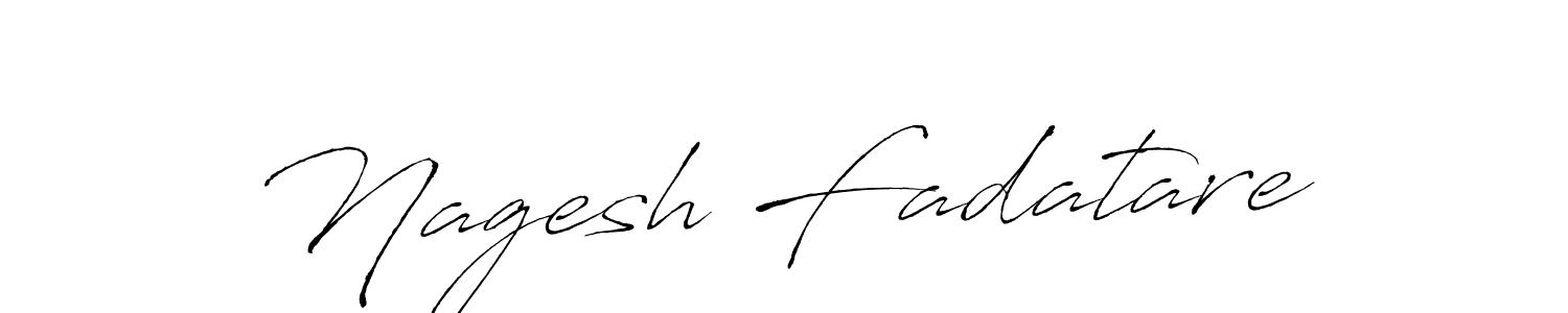 Also You can easily find your signature by using the search form. We will create Nagesh Fadatare name handwritten signature images for you free of cost using Antro_Vectra sign style. Nagesh Fadatare signature style 6 images and pictures png