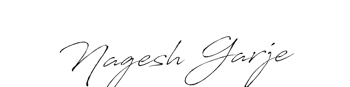 The best way (Antro_Vectra) to make a short signature is to pick only two or three words in your name. The name Nagesh Garje include a total of six letters. For converting this name. Nagesh Garje signature style 6 images and pictures png