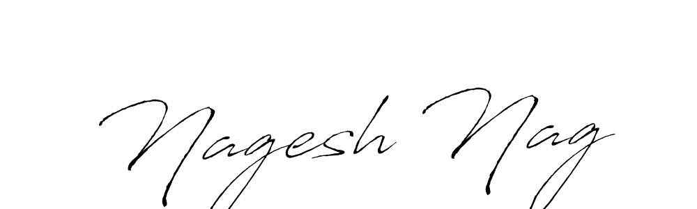 Create a beautiful signature design for name Nagesh Nag. With this signature (Antro_Vectra) fonts, you can make a handwritten signature for free. Nagesh Nag signature style 6 images and pictures png