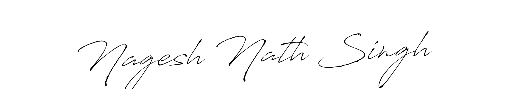 Also You can easily find your signature by using the search form. We will create Nagesh Nath Singh name handwritten signature images for you free of cost using Antro_Vectra sign style. Nagesh Nath Singh signature style 6 images and pictures png