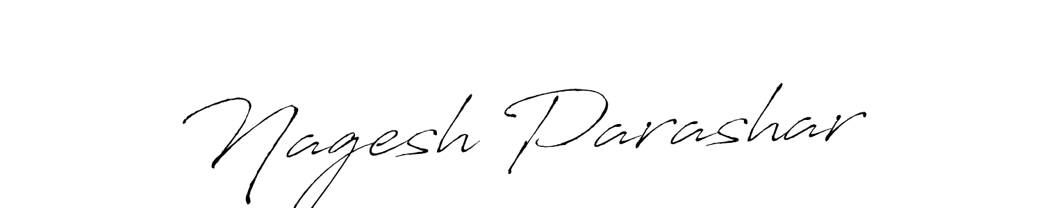 Design your own signature with our free online signature maker. With this signature software, you can create a handwritten (Antro_Vectra) signature for name Nagesh Parashar. Nagesh Parashar signature style 6 images and pictures png