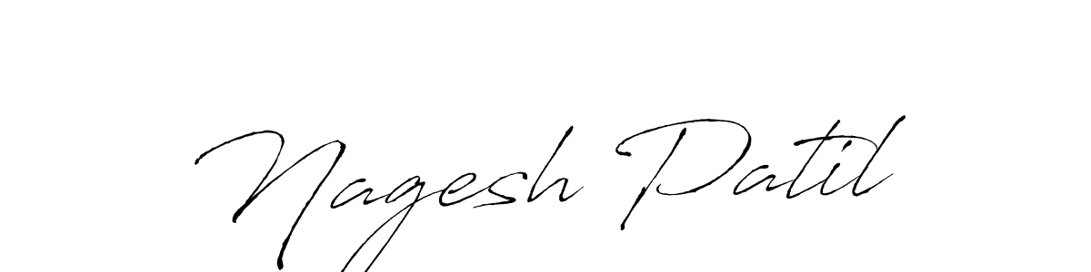 Nagesh Patil stylish signature style. Best Handwritten Sign (Antro_Vectra) for my name. Handwritten Signature Collection Ideas for my name Nagesh Patil. Nagesh Patil signature style 6 images and pictures png
