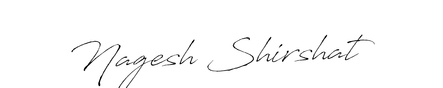 How to make Nagesh Shirshat signature? Antro_Vectra is a professional autograph style. Create handwritten signature for Nagesh Shirshat name. Nagesh Shirshat signature style 6 images and pictures png