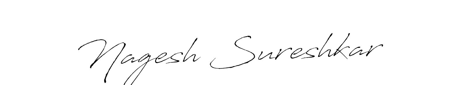 Also we have Nagesh Sureshkar name is the best signature style. Create professional handwritten signature collection using Antro_Vectra autograph style. Nagesh Sureshkar signature style 6 images and pictures png