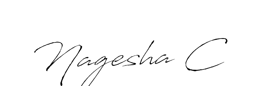 This is the best signature style for the Nagesha C name. Also you like these signature font (Antro_Vectra). Mix name signature. Nagesha C signature style 6 images and pictures png