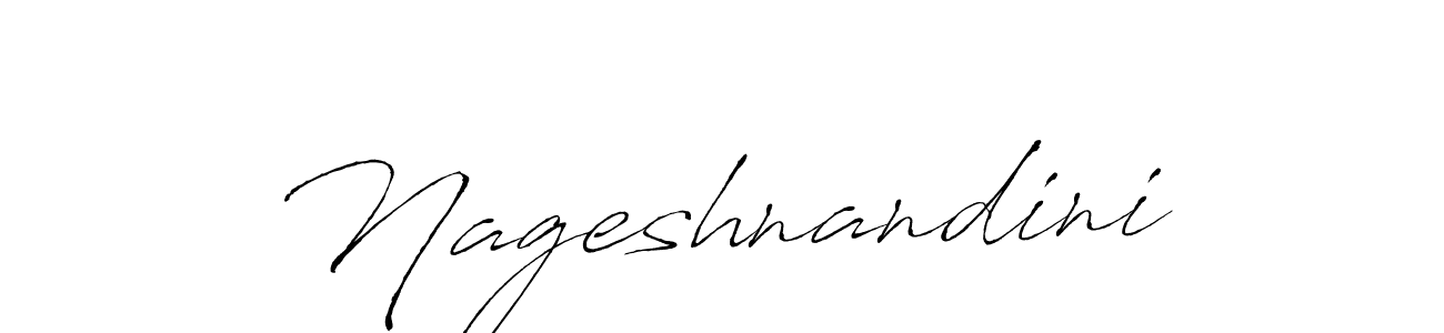 How to Draw Nageshnandini signature style? Antro_Vectra is a latest design signature styles for name Nageshnandini. Nageshnandini signature style 6 images and pictures png